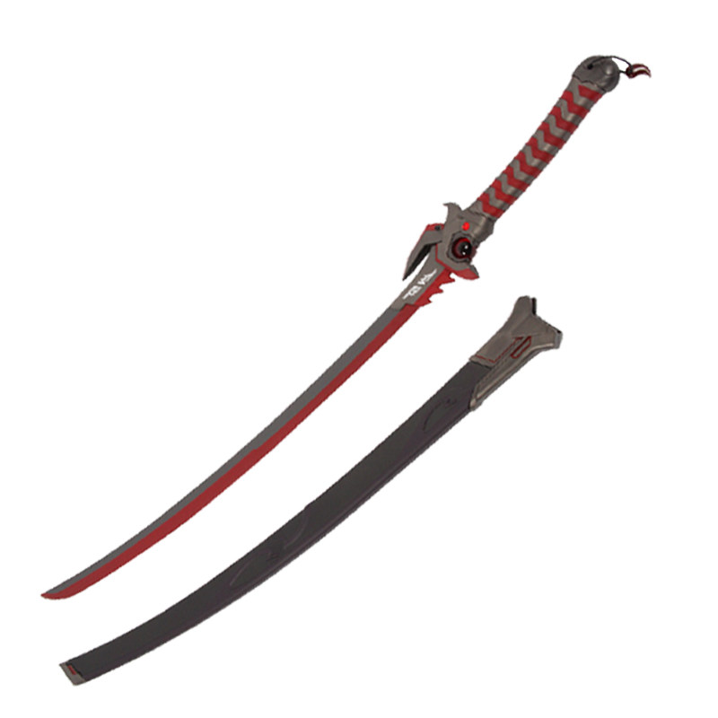 守望先锋源氏邪鬼刀周边邪鬼皮肤舞者未开开刃游戏