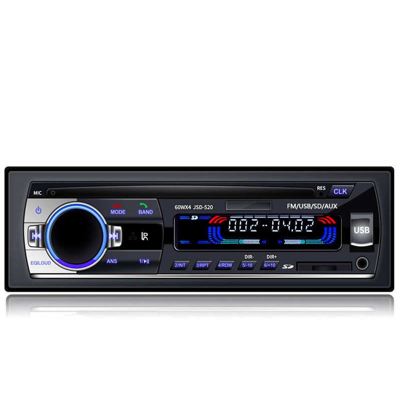 大功率车载mp3播放器汽车12v插卡蓝牙收音机货车车载mp3