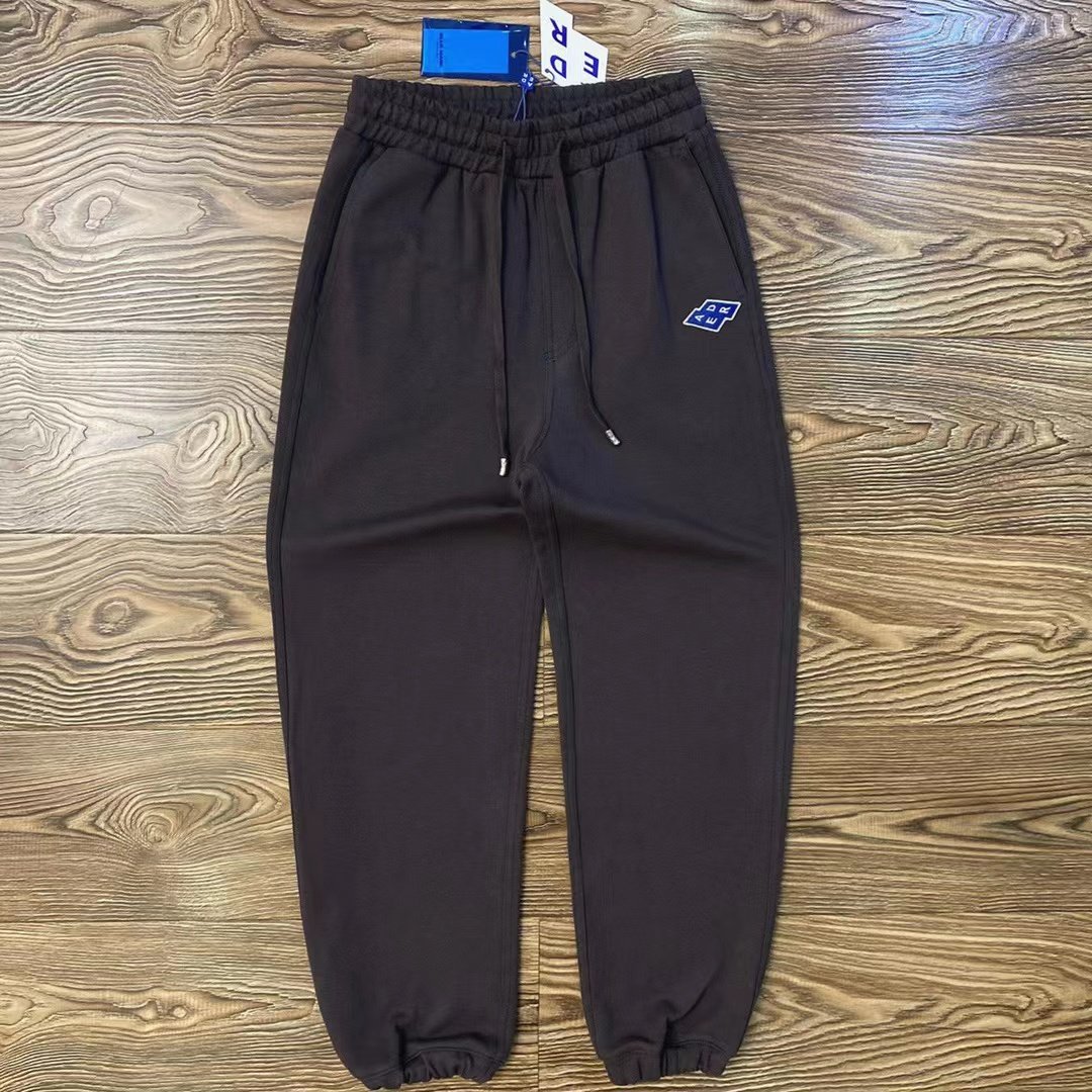 首发正品韩国adererror七周年明线卫裤松紧腰宽松运动裤男女