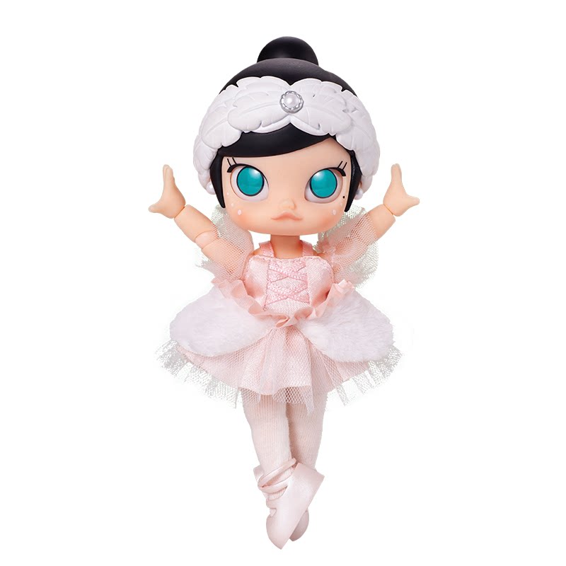 popmart泡泡玛特molly芭蕾芭蕾舞舞者可动人偶bjd玩具bjd娃娃