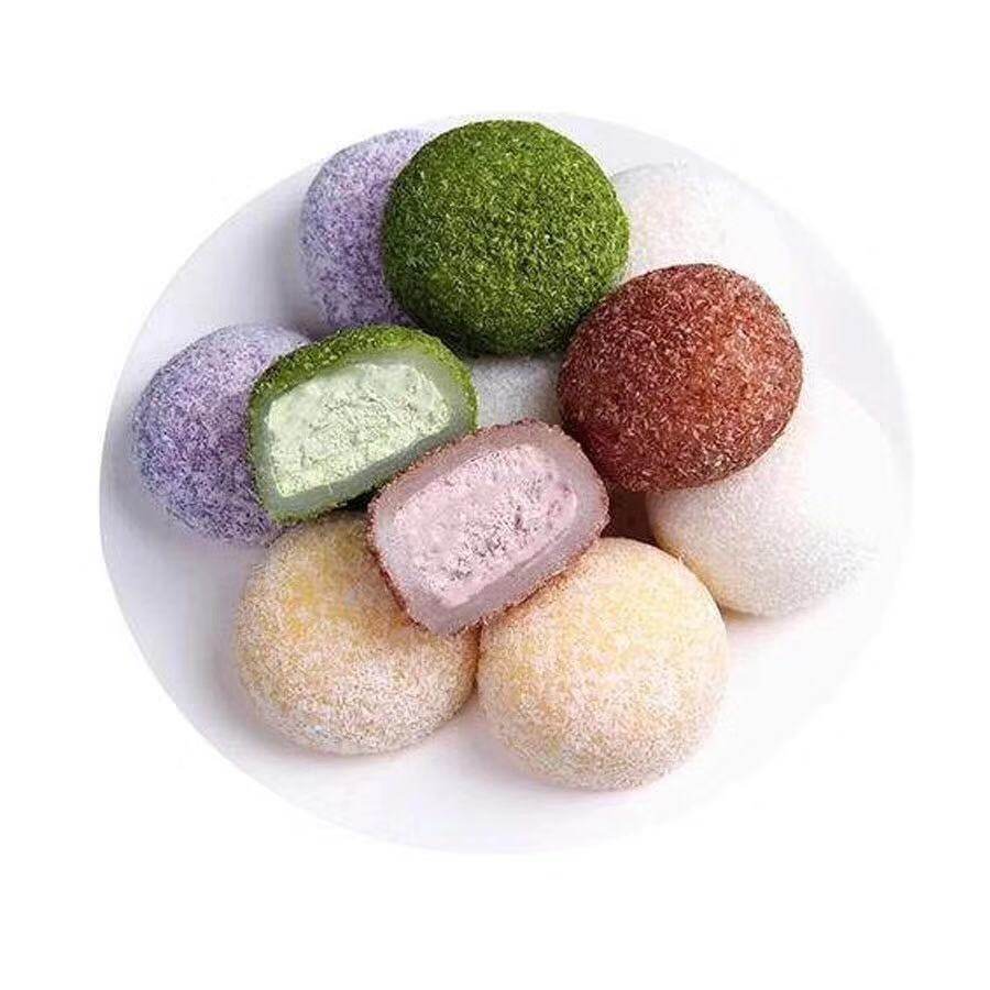 【5袋包邮】美滋味洋风椰蓉大福 抹茶大福 芒果日式糯米滋冰淇淋