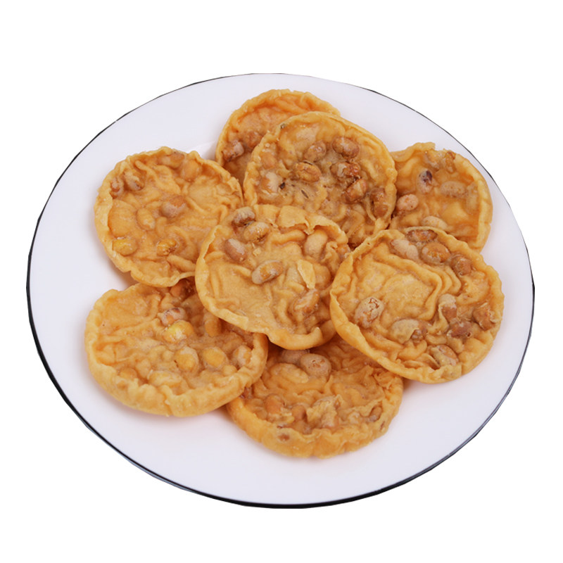 河源龙川铁勺怀旧小吃零香酥脆豆巴客家特产传统中式糕点