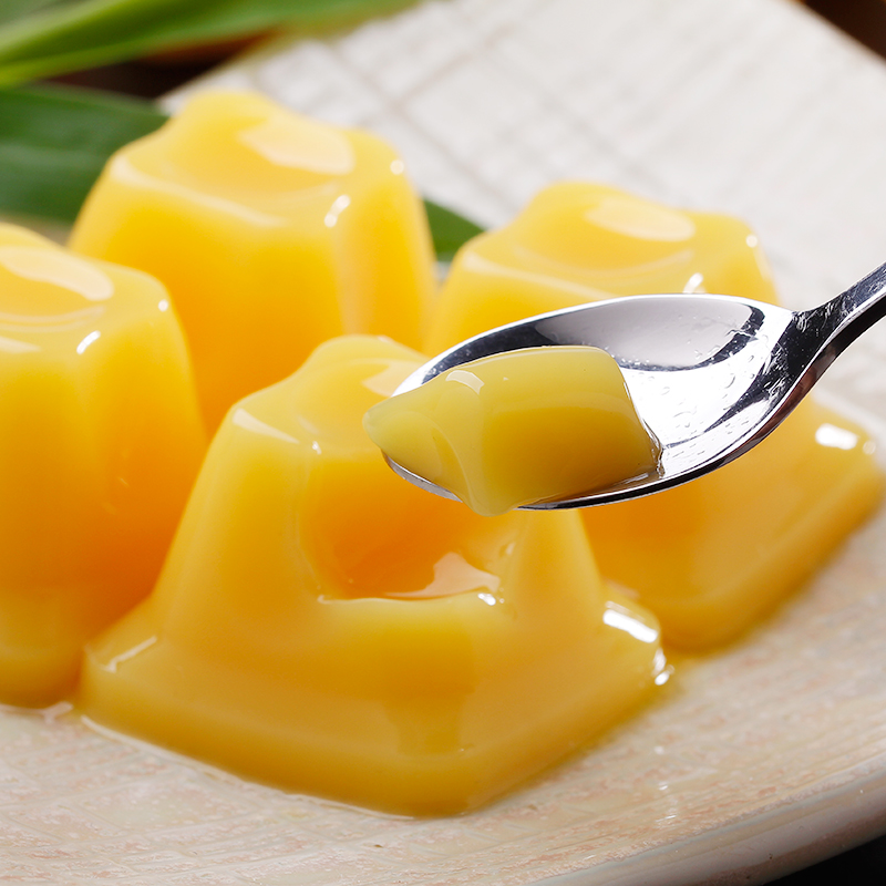 台湾进口盛香珍卡通小狗鸡蛋口味果冻布丁优酪果肉果冻散装零食品