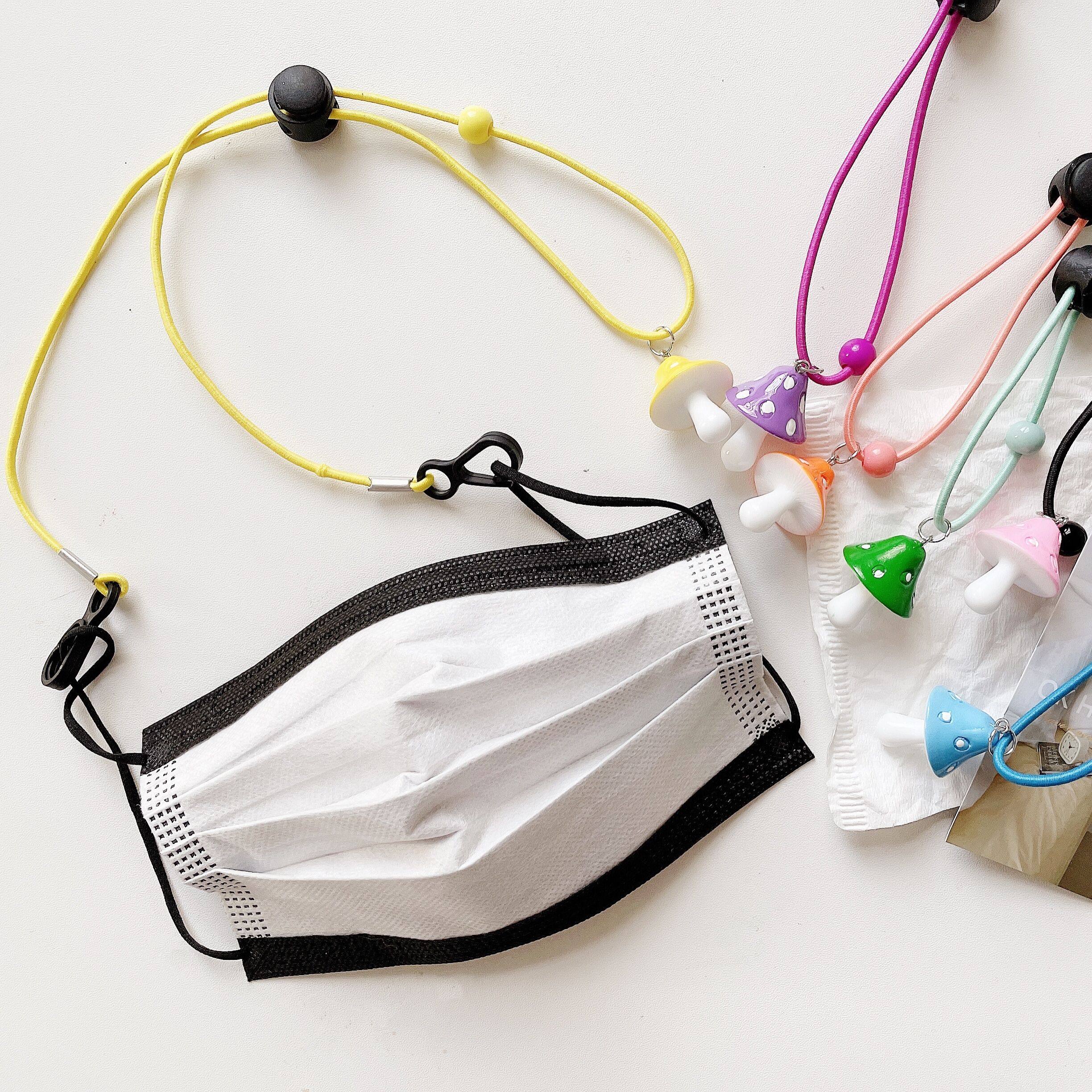 口罩挂绳弹力绳子防风防勒耳挂脖绳可作眼镜绳