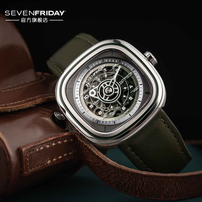 官方正品sevenfriday七个星期五手表瑞士自动自动机机械腕表瑞士腕表