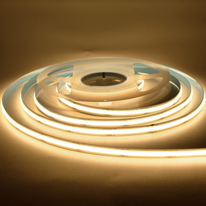 cob灯带 led软灯条 家装吊顶橱柜装饰柔性超亮户外防水ra90倒装带