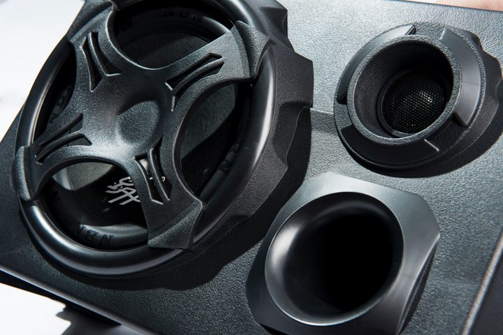 nbn837apr汽车车载音响重低音炮8寸超薄有源带功放12v带高音胜868