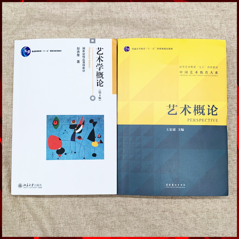 艺术学概论彭吉象 艺术概论王宏建 中国传媒大学艺术学考研用书参考