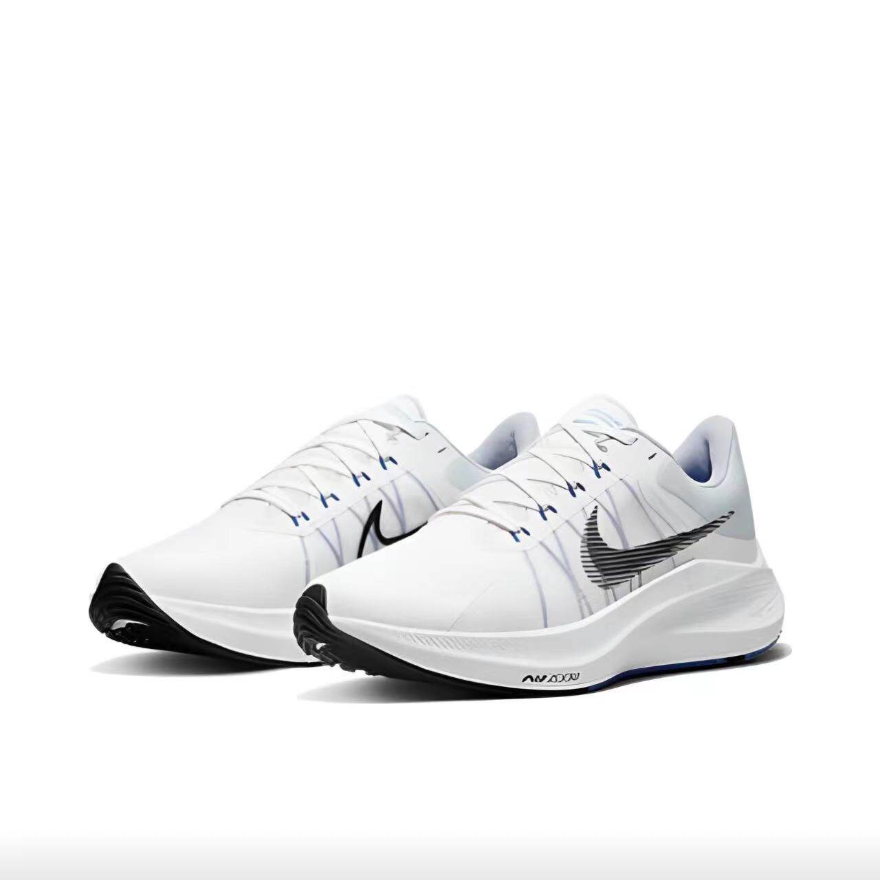 nike/耐克 air zoom winflo 8 男子白色运动休闲跑步鞋cw3419-008