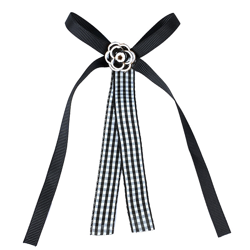 领结飘带蝴蝶结女韩版百搭衬衫领口装饰免绑丝带领结