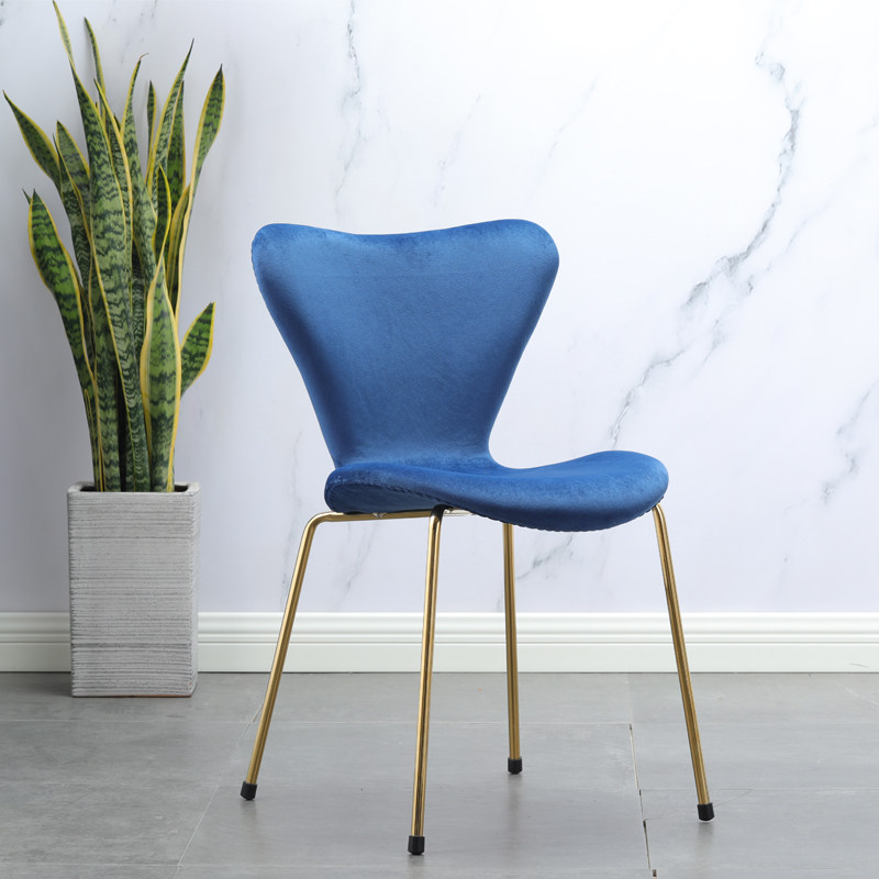 靠背新品北欧椅子ins网红轻奢家用餐椅书桌餐椅