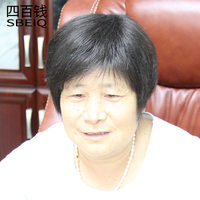 四百钱真发假发女短发中老年人 妈妈真人发丝自然逼真奶奶花白款