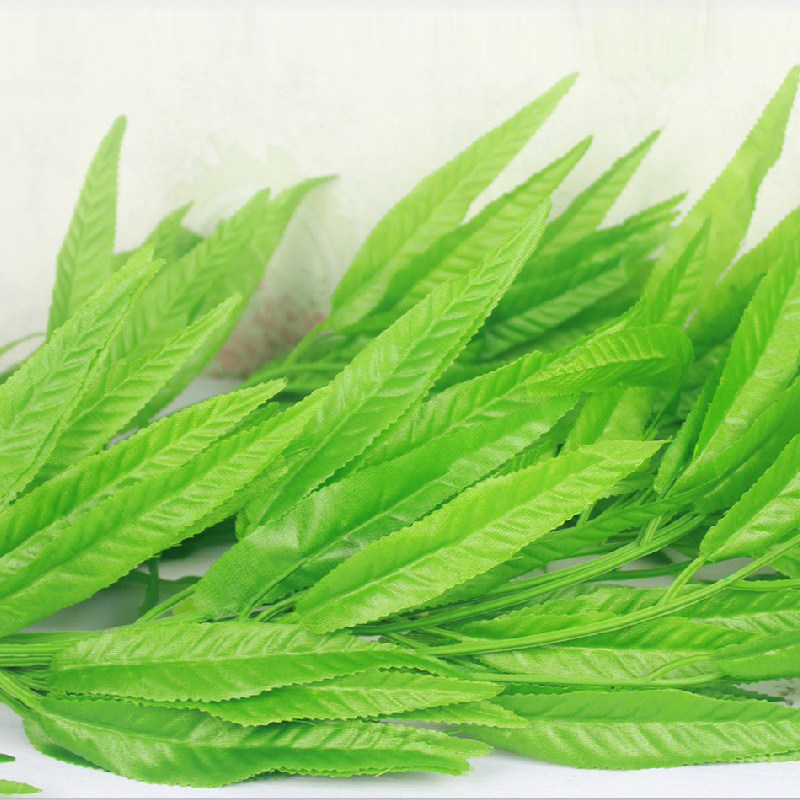 仿真柳叶小柳条仿真植物蔓条卧室内客厅挂墙壁装饰花艺假花花藤