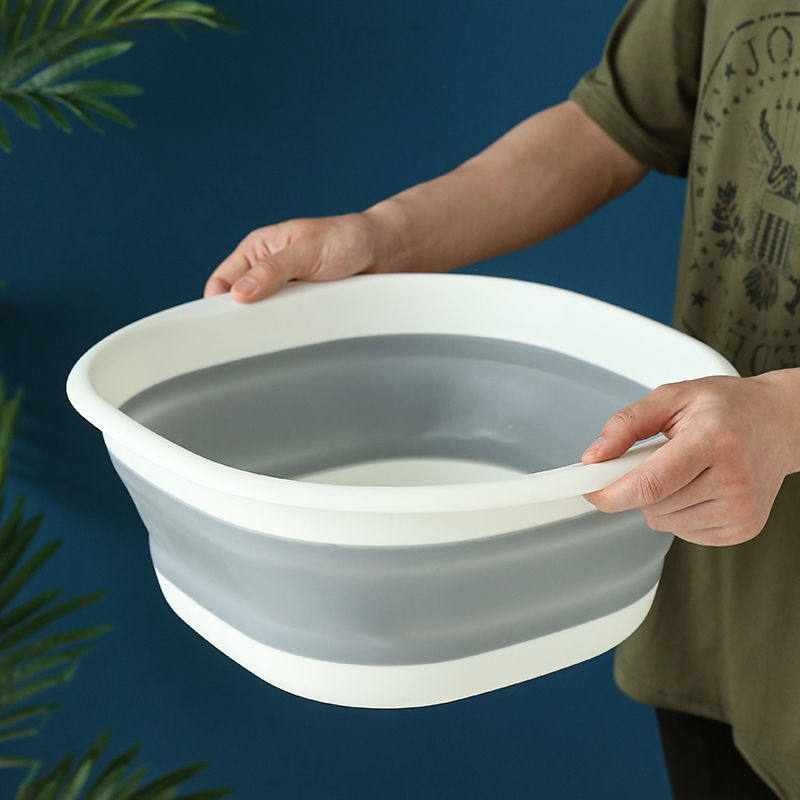 可折叠洗脸盆大号家用学生宿舍用塑料便携式