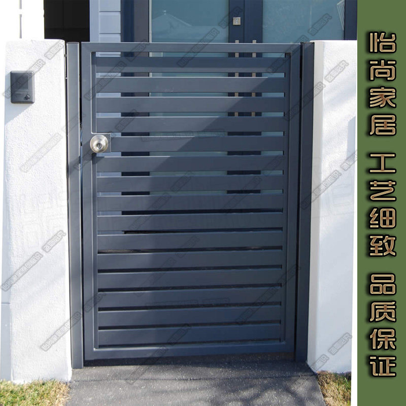 大门欧美门庭车库花园院门防盗防盗门美式进户庭院门