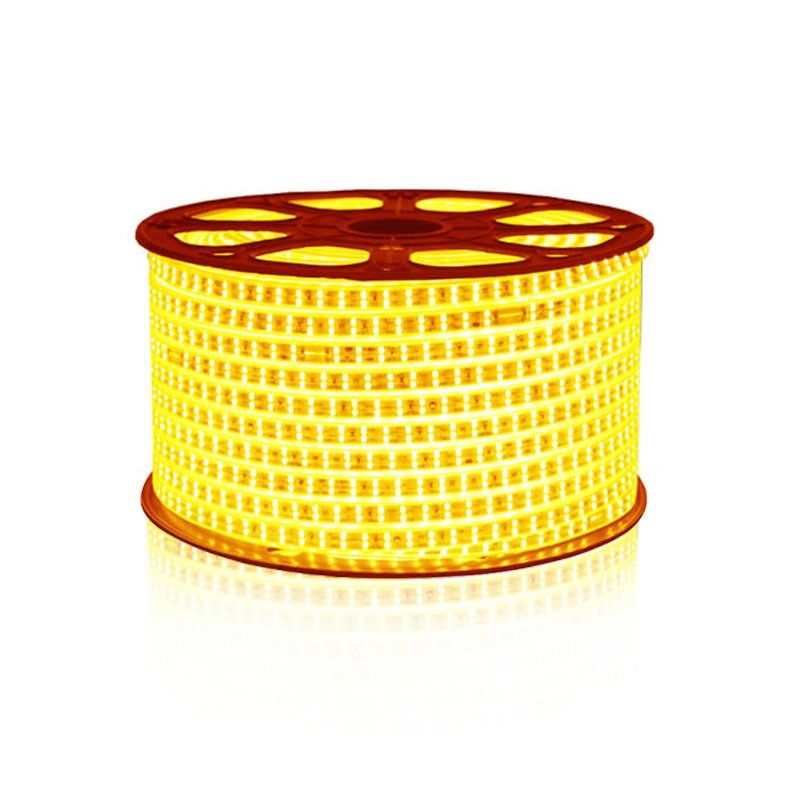 led灯带金黄白富美铜线硫化2835双排灯黄柔性贴片led灯带