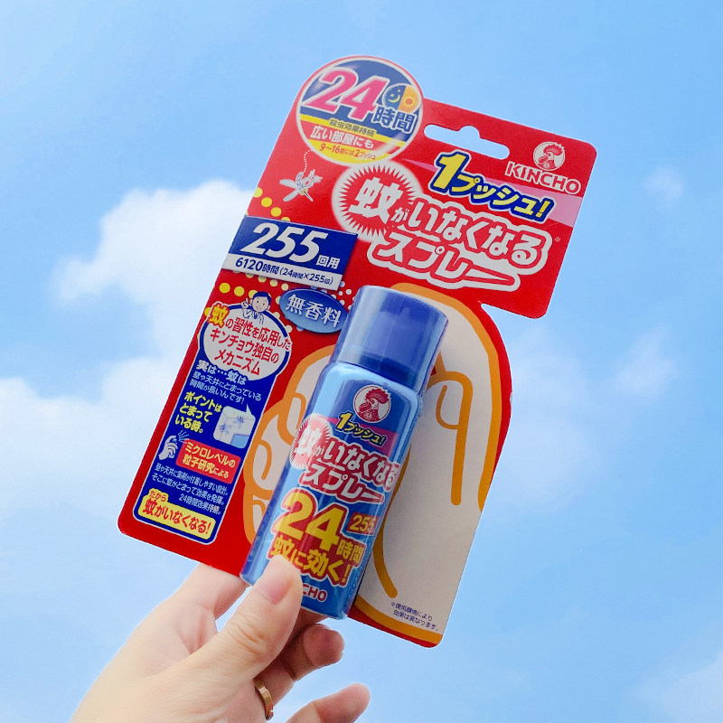 日本金鸟驱蚊喷雾无味防蚊液驱蚊水灭蚊室内驱蚊剂