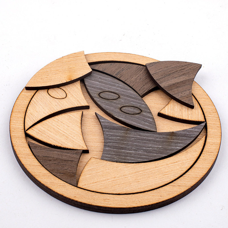 拼图puzzle超越自虐烧脑创意不规则木质成人十级拼图