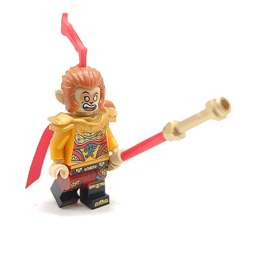 乐高lego悟空小侠人仔80024花果山美猴王六耳猕猴塑料积木