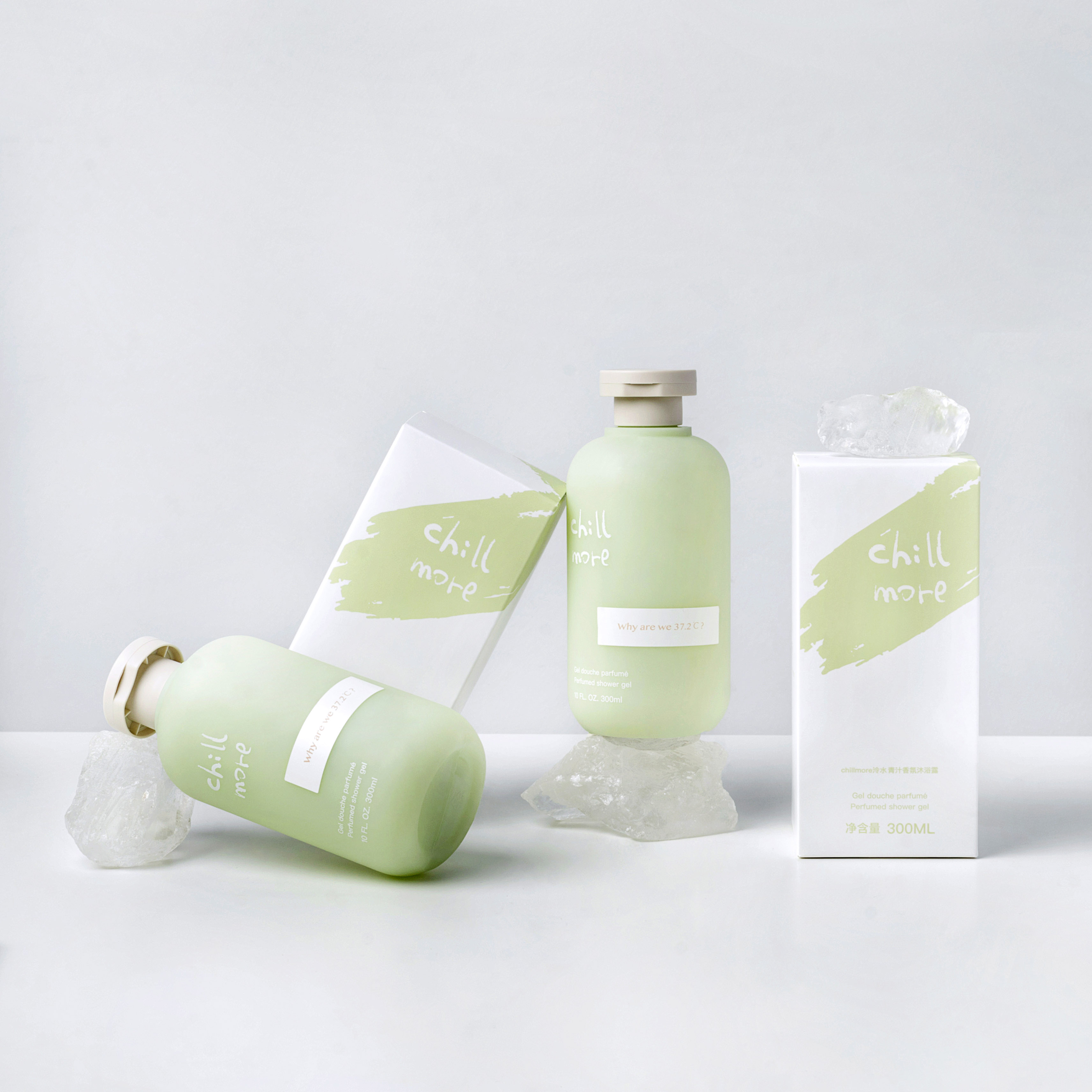 chillmore泠水青汁沐浴沐浴露露西冷松舍冷水香氛持沐浴露
