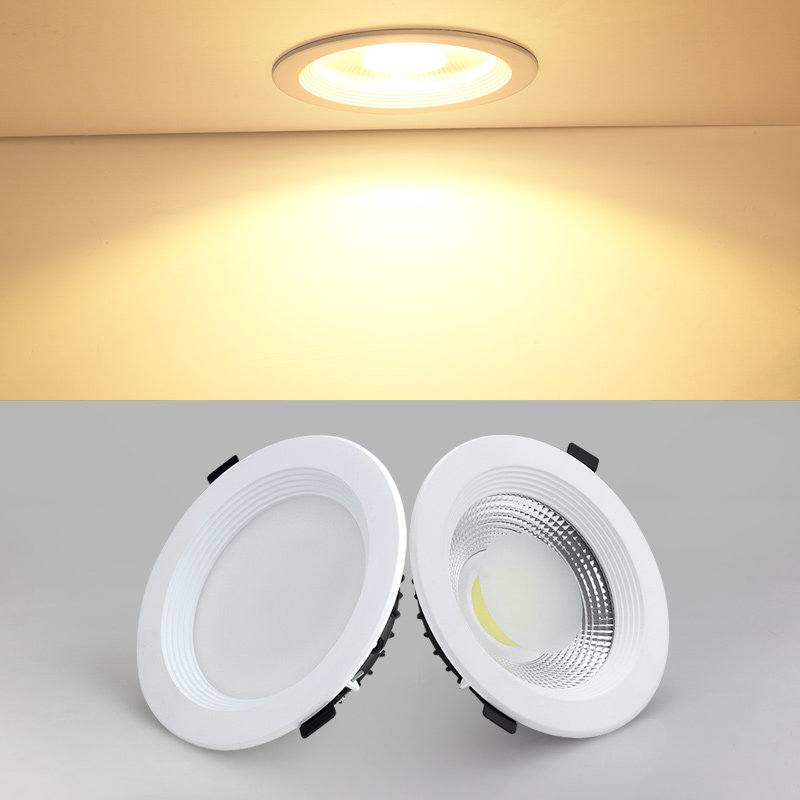 cob开孔嵌入式筒灯5寸4寸花灯天花led射灯筒灯