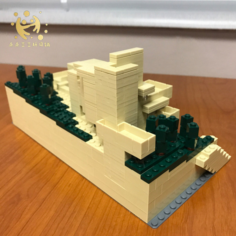 全新正品乐高积木lego21005建筑师流水别墅街景塑料积木