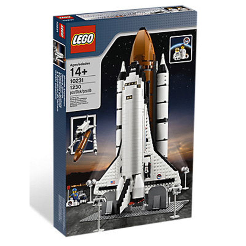 乐高10231阿波罗11号登月舱航天飞机航空飞船土星5号塑料积木