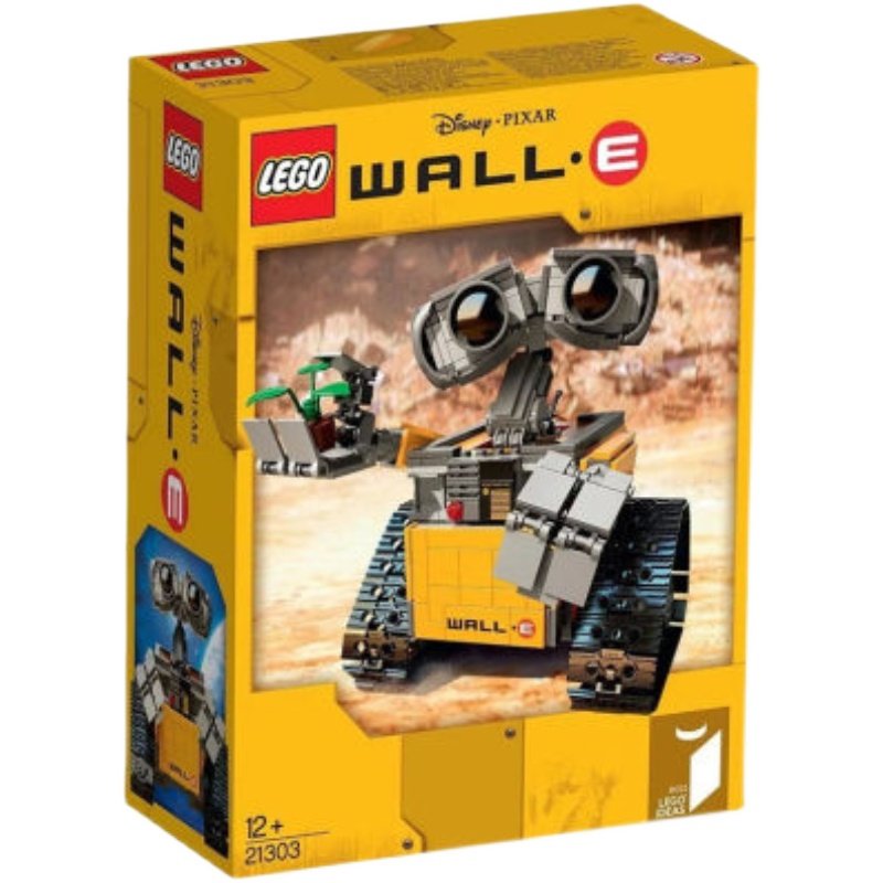 瓦力机器人lego乐高21303总动员ideals系列系列机wall塑料积木