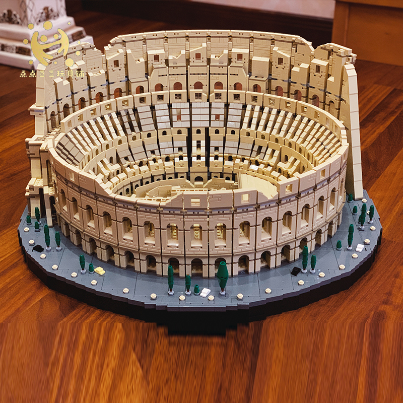 乐高10276古罗罗马斗兽场男孩男孩儿儿童积木玩具塑料积木