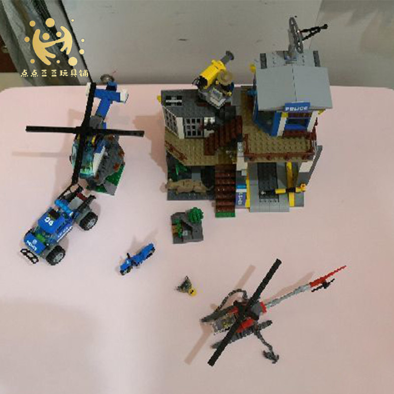 乐高60174积木山地特警总部城市系列男孩子组装塑料积木