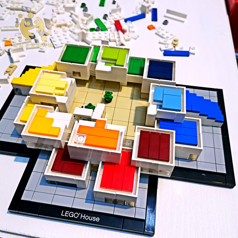 乐高lego21037建筑建筑系系列高屋house丹麦限定塑料积木