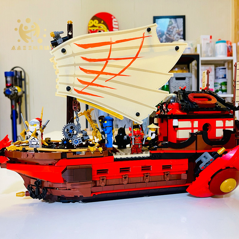 lego乐高幻影忍者系列71705命运赏赐男女女孩塑料积木