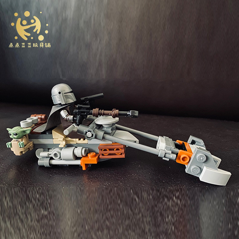 lego乐高75299星球大战系列曼达洛人塔图遭遇儿童塑料积木