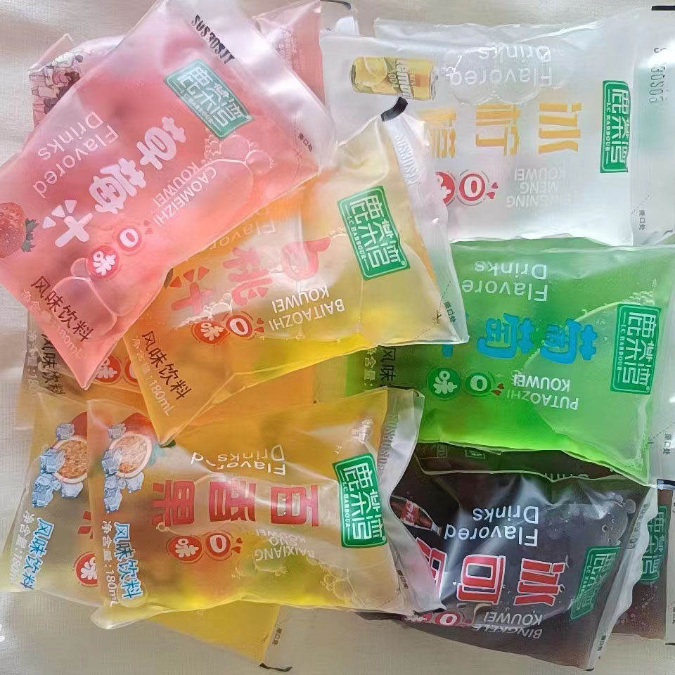 饮料怀旧冰袋水果口味风味老式冰冻袋装刨冰果味