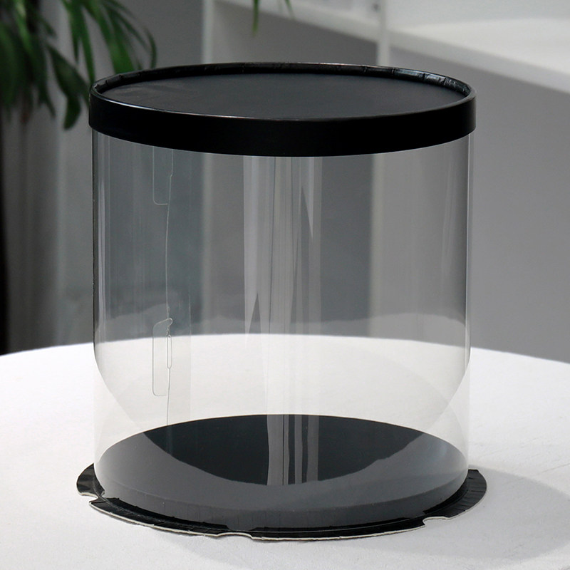 圆形盒子透明6寸8寸10寸蛋糕包装盒