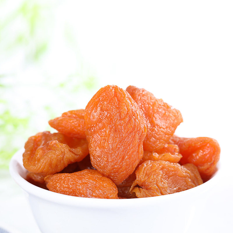 酸甜水晶杏脯干杏肉杏条无核天然杏干零食怀旧金桔类制品