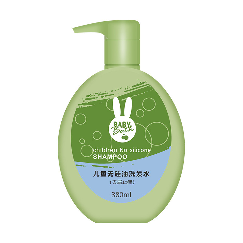 泡泡兔儿童洗发水儿专用去屑止痒女孩无硅油洗发露3 6 12岁男宝宝