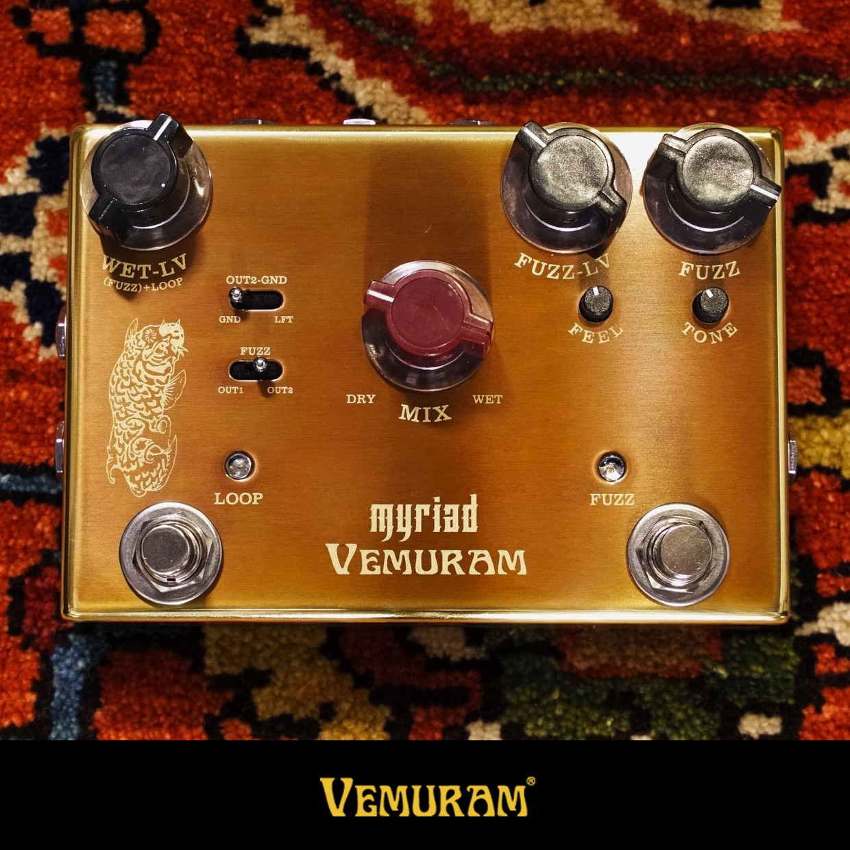 宾果现货vemurammyriadjoshsmith新款fuzz法兹单块单块效果器