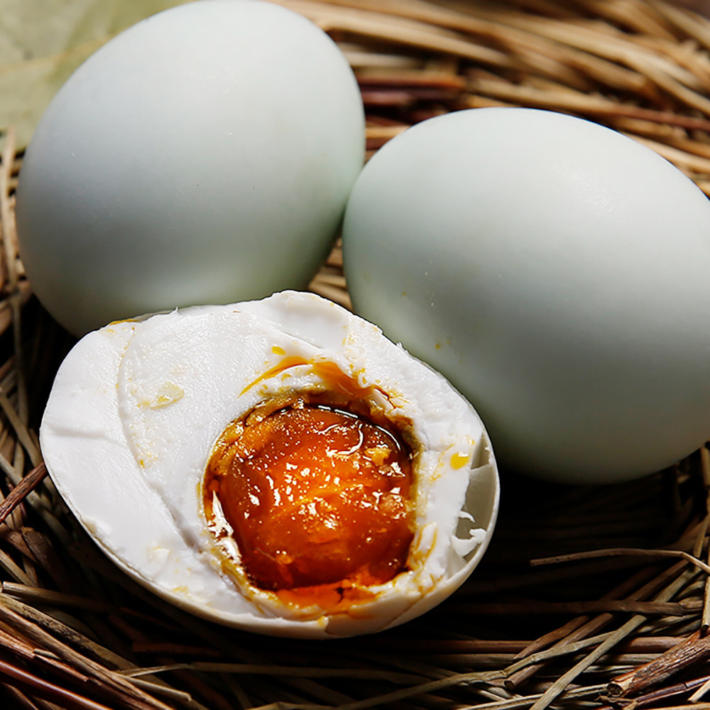 真邮正宗高邮特产咸鸭蛋礼盒盒装10枚红心流油咸鸭蛋