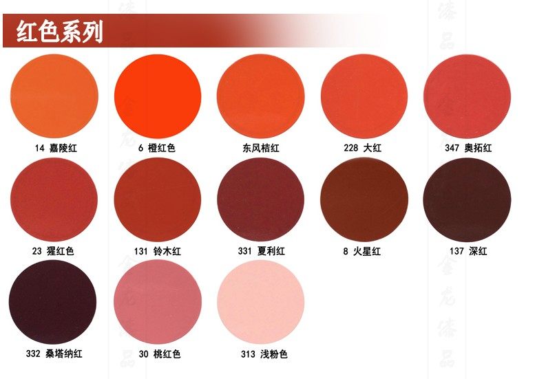 枣红喷漆保赐利红色金属闪光透明本田摩托电动车手喷漆