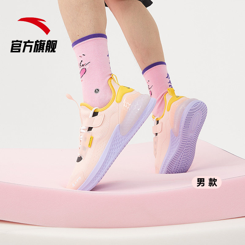 透气跑步鞋 运动鞋 龙珠超联名布欧配色2020男女鞋 安踏c37度软跑鞋