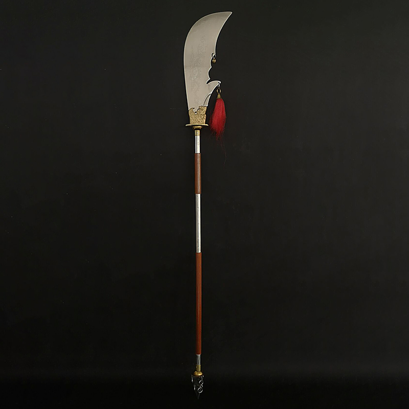 青龙偃月刀春秋大刀武术练习表演训练关羽关刀大刃冷兵器关公大刀