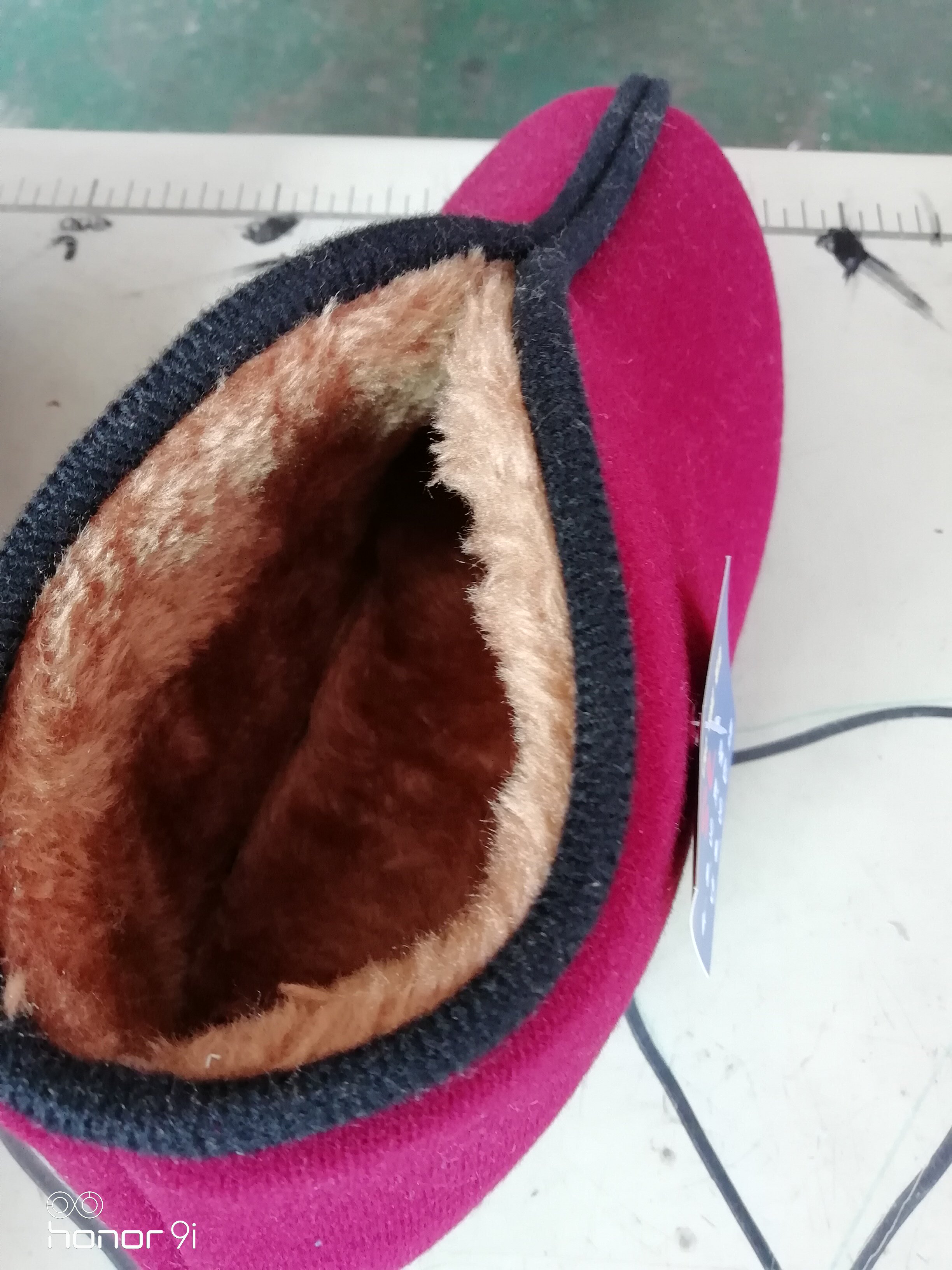 蚌壳棉鞋手工上线老爸老妈居家室内一脚脚蹬高帮鞋