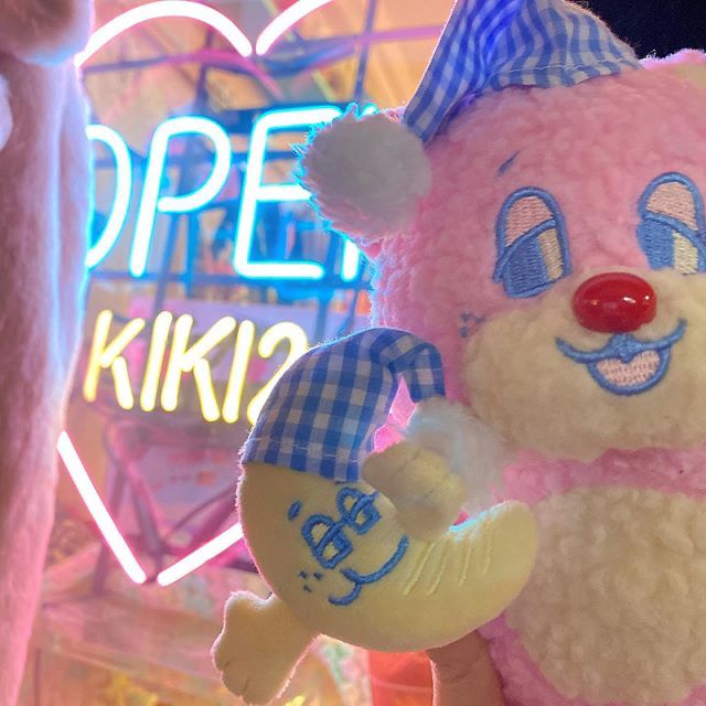(福利平替) neonmoon熊sleepy teddy plush 泰迪晚安熊玩偶晚安