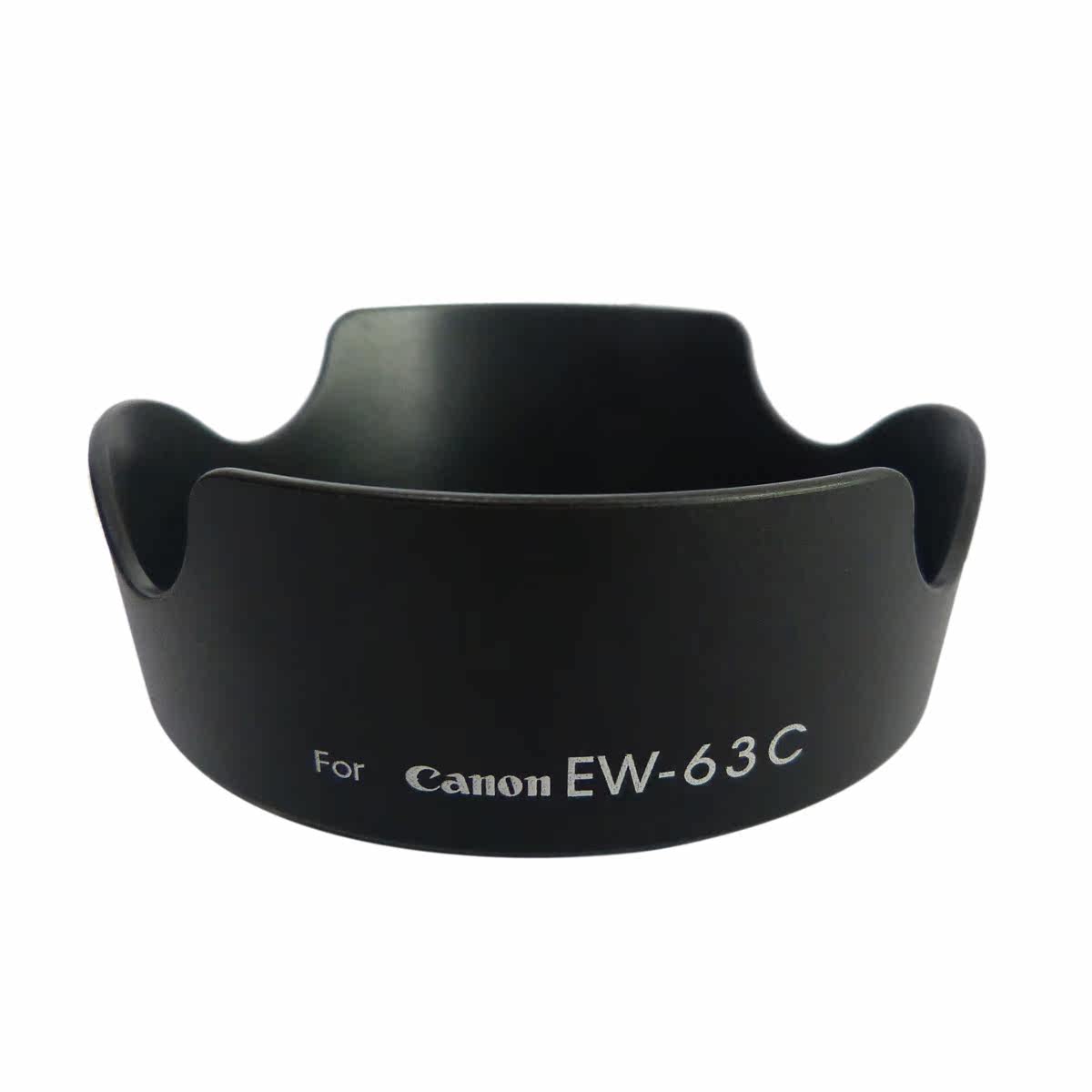遮光ew63c适用佳能单反相机1855stm镜头专用配件遮光罩