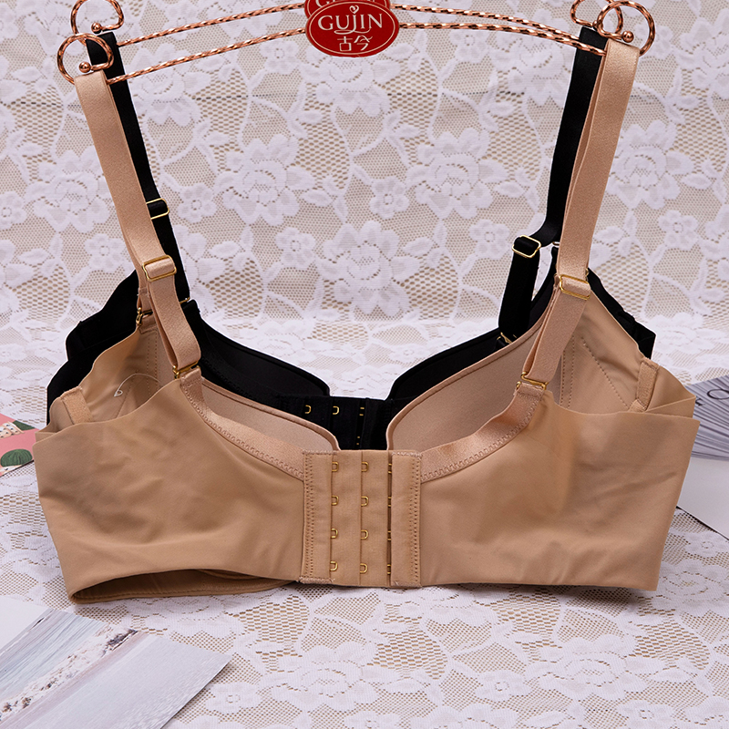 古今聚拢文胸正品钢圈光面无痕薄杯内衣舒适文胸