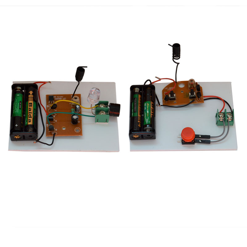 制作简易无线电发报机diy玩具电子电子制莫尔尔斯科学实验