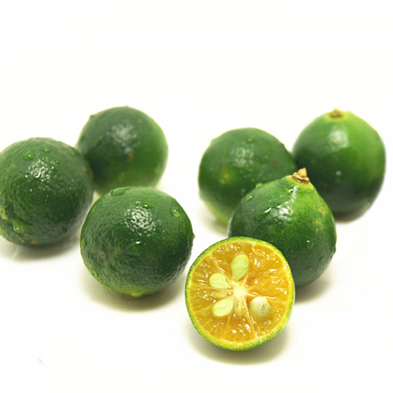 海南青金桔新鲜水果小青桔青橘柠檬香茅草茶荷叶茶配料500g