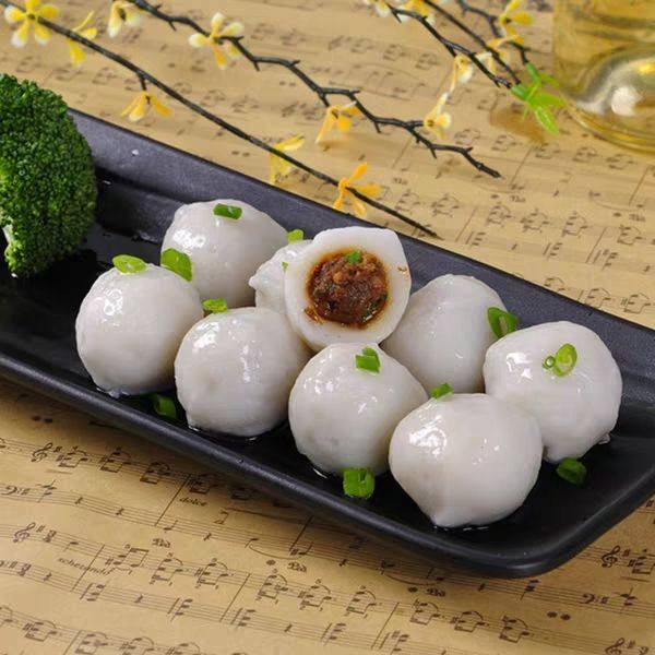 安井火锅促销福建品牌爆汁鱼丸关东丸子2500g肉丸