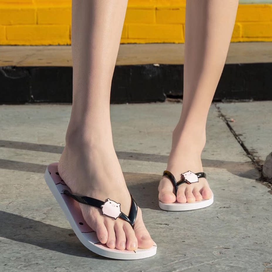 2020拖鞋沙滩防滑厚底ins女夏新款人时尚夹脚人字拖